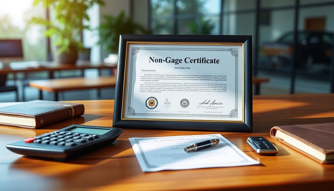 découvrez pourquoi le certificat de non-gage est indispensable pour obtenir un crédit auto et sécuriser l’achat ou la vente de votre véhicule d’occasion.