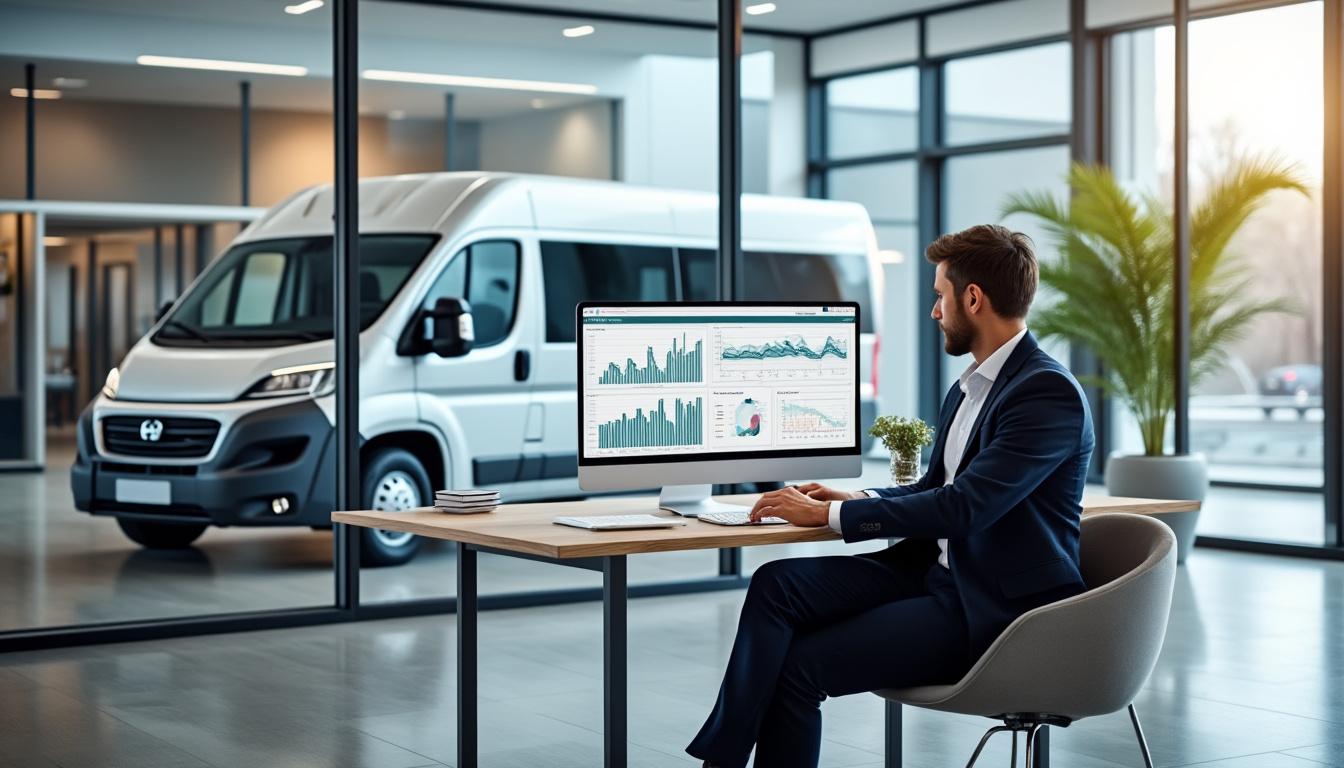 découvrez comment financer l'achat de votre véhicule professionnel grâce à un prêt auto adapté à vos besoins et bénéficiez de solutions de financement flexibles et avantageuses.